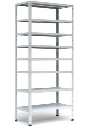 Стеллаж металлический Титан МС-750 1800x1000x400/8