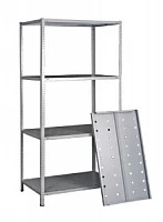 Стеллаж металлический ТС120 (2000х1000х300)/5 перф.