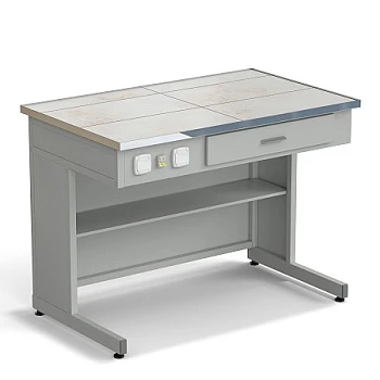 Стол демонстрационный с электрикой 1212х750х900, раб. поверхность - (керамика)