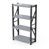 Стеллаж Векстор 500 (2500x1500x600 мм) 4 яруса, настил металл