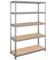 Стеллаж металлический Практик SBL 180KD/120x40/5 оцинкованный