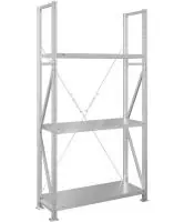 Металлический стеллаж Практик MS U 2000x1000x400/3